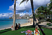 Waikiki Beaches, Waikiki, Oahu Island Hawaii, USA