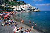 Beach, Amalfi, Amalfitana Campania, Italy