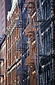 Fassade des Cast Iron Building, Green Street, Soho, Manhattan, New York City, USA, Amerika