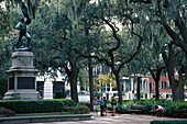 Memorial, Old Town, Savannah Georgia, USA