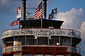 Paddle wheel steamer, MIssisippi, New Orleans Louisiana, USA