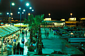 Promenade at harbour, isle of Pantelleria Italy