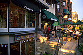 Shopping at Newbury street, Boston Massachusetts, USA