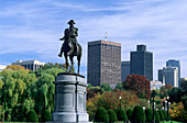 Public garden, Boston, Massachusetts, United States, USA