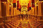 Lobby of The Venetian, The Venetian Hotel and Casino, Las Vegas, Nevada, USA