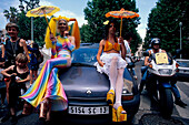 Gay Pride, Marseille, Provence Frankreich
