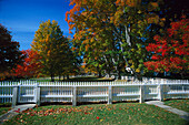 Shakerdorf-Gartenzaun, Canterbury New Hampshire, USA