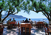 Taverne am Meer, Taverna Christos, Plakias, Kreta, Griechenland