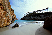 Coastal landscape. Cala s'Amonia, Majorca, Spain