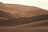 Desert landscape with sand dunes, Swakopmund, Namibia, Africa