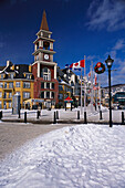 Mont Tremblant, Winter, Provinz Quebec Canada