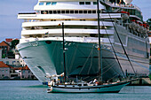 Kreuzfahrtschiff, Segler, St. George' s Grenada