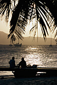 Strand und Pier, Petite St. Vincent, St. Vincent, Grenadinen