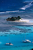 Segelboote, Union Island, St. Vincent, Grenadinen