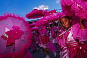 Children at Kiddies Carnival, Grand Stand, Queens Park Port of Spain, Trinidad, West Indies