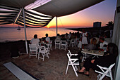 Sonnenuntergang, Cafe del Mar, San Antoni Ibiza, Spanien