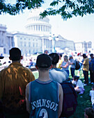 The Capitol & Patriotism, Washington D.C. Columbia, USA