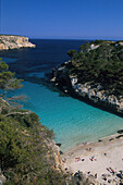 Bucht Cala S´Amonia, Ostkueste, Mallorca Balearen, Spanien, Europa