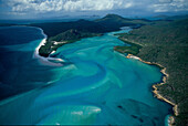 Hill Inlet, Whitehaven Beach, Whitsundays, Queensland Australien