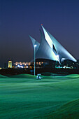 Clubhaus des Dubai Creek Golf and Yacht Club, Golfplatz, Dubai, Vereinigte Arabische Emirate, VAE