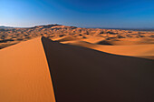 Sandduenen, Erg Chebbi, bei Merzouga Marokko