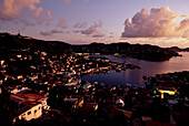 Blick auf Hafen, The Carenage, St. George´s , Grenade Karibik