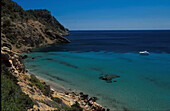 Bucht Cala Boix, Ostspitze von Ibiza Balearen, Spanien, Europa