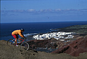 Mountain-Bike, Lanzarote, Kanarische Inseln, Spanien Fully Released