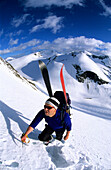 Ski tour , National Park Hohe Tauern, Salzburger Land, Austria