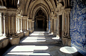 Gothic cloister, Cathedral Sé, Porto Portugal