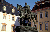 Karl August Denkmal, Weimar, Thueringen Deutschland, Europa