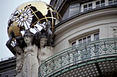 Sculptures, Housedetail, Vienna, Austria Europe