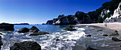 Cathedal Cove, nahe Hahei, Coromandel Peninsula, Nordinsel, Neuseeland