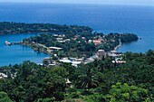Blick vom Bonnie View, Plantation Hotel Port Antonio, Jamaika