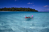 Snorkel, Aitutaki Lagoon Cook Islands
