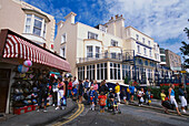 Pedestrians, Albion Hotel, Broadstairs, Kent England