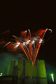 Fireworks, Bodiam Castle, Bodiam East Sussex, England