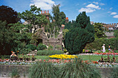 Town Gardens, Lewes, East Sussex England