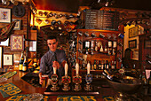 Barkeeper Tim Rees, The Wykeham Arms Pub, Winchester Hampshire, England