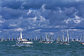 Cowes Week Regatta, Cowes Isle of Wight, England