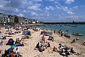 St Ives Beach, St Ives, Cornwall England
