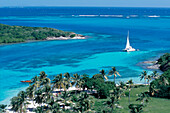 View from Petit Rameau, Tobago Cays St. Vincent & The Grenadines