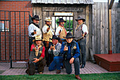 Gun Fighters, Historic District, Cheyenne, Wyoming, USA