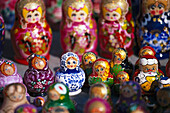 Mamuschka Puppen, Holzfiguren, Odessa, Ukraine