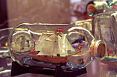 Impossible bottle, ship in bottle, Flaske-Peters Samling Collection, Aeroskobing, Aero, Denmark