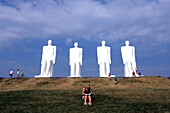 Monument „Der Mensch am Meer“, Mennesket ved Havet, Esbjerg, Central Jutland, Dänemark