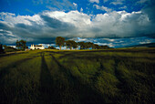 Haus bei Dornoch, Schottland Grossbritannien