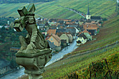 Jesus in a Vineyard near Escherndorf, Franconia, Bavaria, Germany