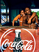 Coca Cola Kiosk, Carribbean Beach, Cartagena, Colombia, South America
