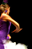 Flamencotänzerin, World Flamenco Fair, Sevilla, Andalusien, Spanien